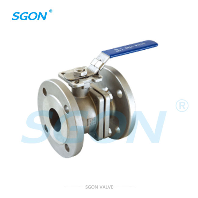 German standard flange ball valve DIN3202-F4 