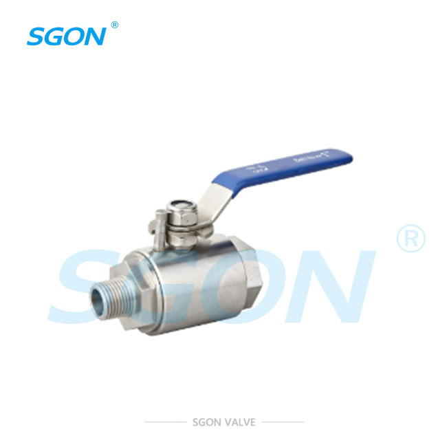 2PC forged steel ball valve